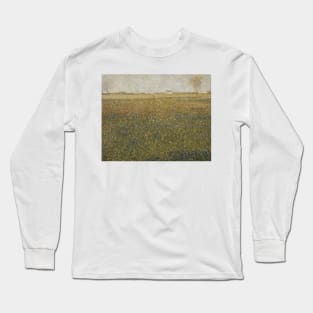 La Luzerne, Saint-Denis by Georges-Pierre Seurat Long Sleeve T-Shirt